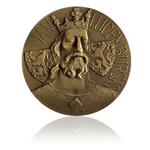 Brass Medal - John of Luxembourg: Photo Coin, Czech Republic, Brass Medal - John of Luxembourg / thumbnail