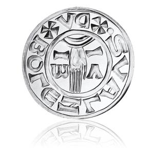 Czech Republic / Denar of Boleslav II - Silver Replica - reverse photo
