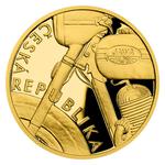 Gold Half Ounce 2022 Jawa Motorcycle: Photo Coin, Czech Republic, Gold Half Ounce 2022 Jawa Motorcycle / thumbnail