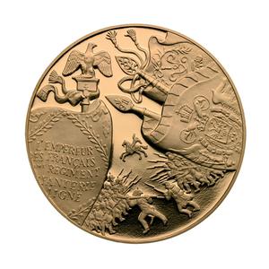 Czech Republic / Gold Ounce 2005 Battle of Austerlitz - obverse photo