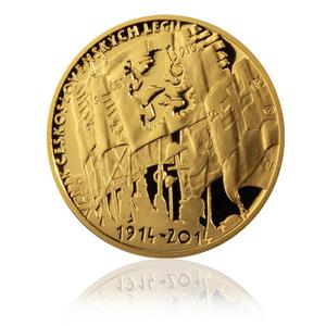 Czech Republic / Gold Half Ounce 2014 Czech Legion - reverse photo