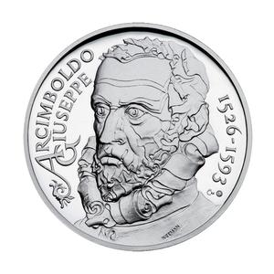 Czech Republic / Silver Medal - Giuseppe Arcimboldo Vertumnus - reverse photo