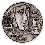 Silver Medal 2022 Markéta Přemyslovna: Photo Coin, Czech Republic, Silver Medal 2022 Markéta Přemyslovna / thumbnail