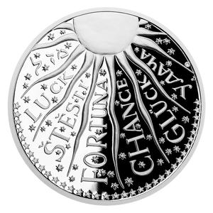 Czech Republic / Silver Medal 2019 Good Luck - reverse photo