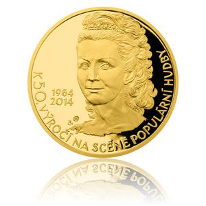 Czech Republic / Gold Ounce 2014 Helena Vondrackova - obverse photo