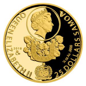 Czech Republic / Gold Quarter Ounce 2018 Fateful Eights - obverse photo