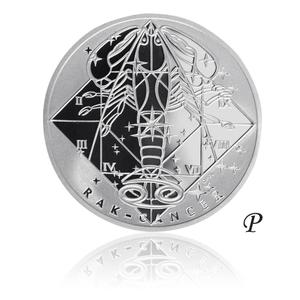 Czech Republic / Silver Half Ounce 2011 Cancer - reverse photo