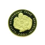 Gold Ounce 2001 Family: Photo Coin, Czech Republic, Gold Ounce 2001 Family / thumbnail
