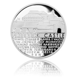 Czech Republic / Silver Ten Grams 2014 Spilberk Castle - reverse photo