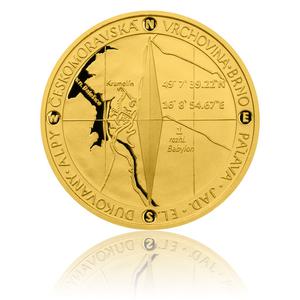 Czech Republic / Gold Quarter Ounce 2014 Babylon Tower - obverse photo