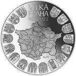 Czech Republic / Silver Kilo 2022 Great Prague / Proof - reverse photo