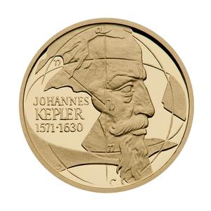 Czech Republic / Gold Ducat 2009 Johannes Kepler - reverse photo