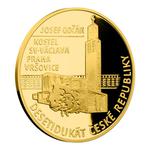 Gold Ten Ducats 2017 Josef Gočár - Church of St Wenceslas: Photo Coin, Czech Republic, Gold Ten Ducats 2017 Josef Gočár - Church of St Wenceslas / thumbnail