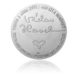 Platinum Half Kilo 2012 Vaclav Havel: Photo Coin, Czech Republic, Platinum Half Kilo 2012 Vaclav Havel / thumbnail