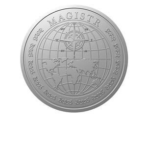 Czech Republic / Silver Medal 2014 UJAK Graduate - reverse photo