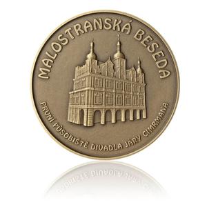 Czech Republic / Brass Medal 2012 Malostranska Beseda - obverse photo