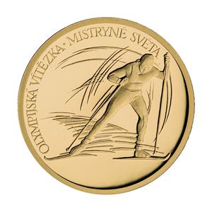 Czech Republic / Gold Quarter Ounce 2006 Katerina Neumannova - obverse photo