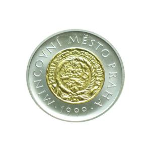 Czech Republic / Bimetallic Medal 1999 Prague - obverse photo