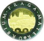 Czech Republic / Bimetallic Medal 1999 Prague / Proof - reverse photo