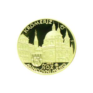 Czech Republic / Gold Half Ounce 1998 Kroměříž - obverse photo