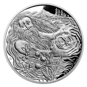 Czech Republic / Silver Ounce - Guardians of the Czech Mountains - reverse photo