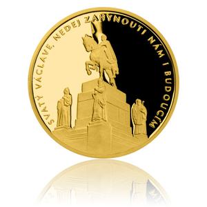 Czech Republic / Gold Quarter Ounce 2018 St Wenceslas - reverse photo