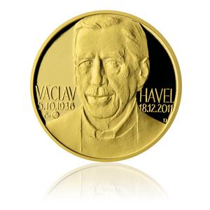 Czech Republic / Gold Half Ounce 2012 Vaclav Havel - reverse photo