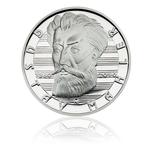 Silver Medal 2010 Gustav Mahler: Photo Coin, Czech Republic, Silver Medal 2010 Gustav Mahler / thumbnail