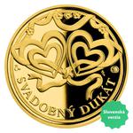 Ducat 2022 Wedding, Slovak, Personalised: Photo Coin, Czech Republic, Ducat 2022 Wedding, Slovak, Personalised / thumbnail