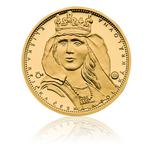 Gold Medal - Elisabeth Richeza of Poland: Photo Coin, Czech Republic, Gold Medal - Elisabeth Richeza of Poland / thumbnail