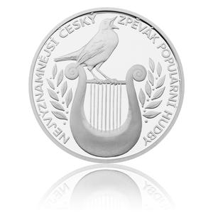 Czech Republic / Silver Kilo 2014 Karel Gott - obverse photo