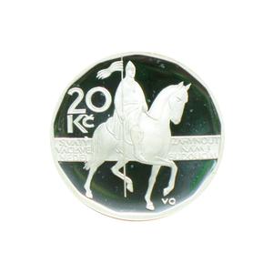 Czech Republic / Twenty Korun 1998 Kroměříž - reverse photo