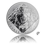 Silver Half Ounce 2011 Aquarius: Photo Coin, Czech Republic, Silver Half Ounce 2011 Aquarius / thumbnail