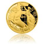 One Koruna 2018 Gold Replica: Photo Coin, Czech Republic, One Koruna 2018 Gold Replica / thumbnail
