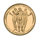 Gold Medal Three Graces: Photo Coin, Czech Republic, Gold Medal Three Graces / thumbnail