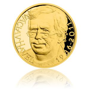 Czech Republic / Gold Quarter Ounce 2016 Vaclav Havel - Dramatist - obverse photo