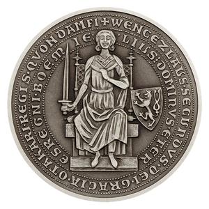 Czech Republic / Silver Medal 2018 Seal of Wenceslaus II of Bohemia - obverse photo