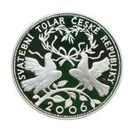 Silver Tolar 2006 Wedding: Photo Coin, Czech Republic, Silver Tolar 2006 Wedding / thumbnail