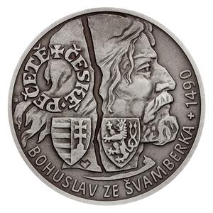 Czech Republic / Silver Medal 2019 Seal of Bohuslav 0f Švamberk - reverse photo