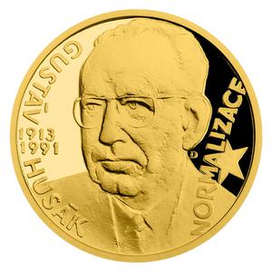 Czech Republic / Gold Ducat 2017 Gustáv Husák - reverse photo