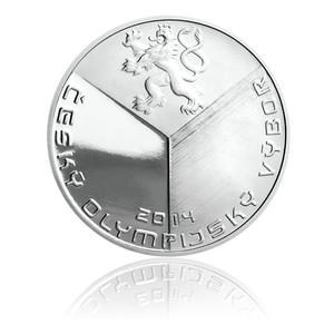 Czech Republic / Silver Half Ounce 2014 Sochi Winter Olympics - obverse photo