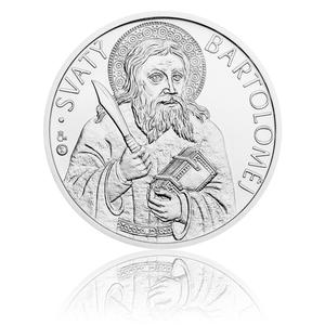 Czech Republic / Silver Medal - Apostle Bartholomew - reverse photo