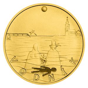 Czech Republic / Gold Ducat 2020 The Water Goblin - reverse photo