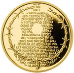 Czech Republic / Silver Medal 2014 Karel Kryl / Gold Plated Proof - obverse photo