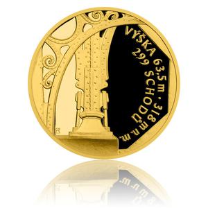 Czech Republic / Gold Ounce 2017 Petřín Tower - obverse photo