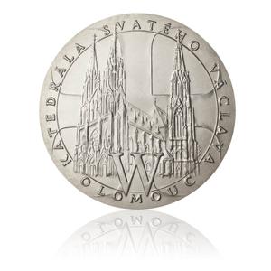 Czech Republic / Platinum Half Kilo 2012 St Wenceslas Cathedral - reverse photo