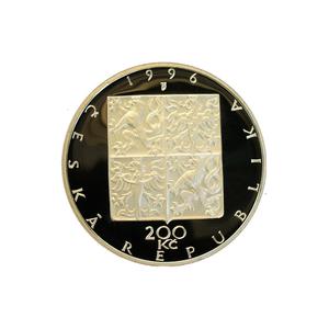 Czech Republic / Two Hundred Korun 1996 Czech Philharmonic - obverse photo