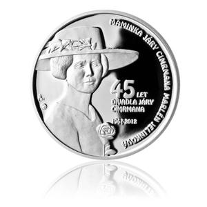 Czech Republic / Silver Medal 2012 Marlen Jelinkova - reverse photo