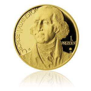 Czech Republic / Gold Ounce 2012 George Washington - reverse photo