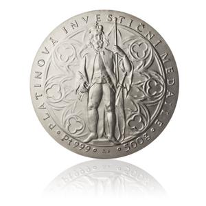 Czech Republic / Platinum Half Kilo 2012 St Wenceslas Cathedral - obverse photo